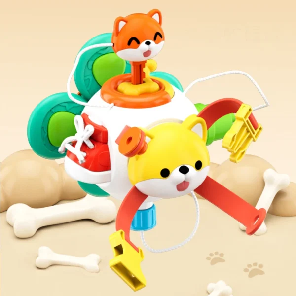 Baby Busy Board Cube Sensory Box for Motor Skill