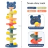 2-7 Layes Track Rolling Ball Pile Tower For Early Education