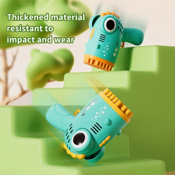 40 Holes Dinosaur Bubble Automatic Gun Machine