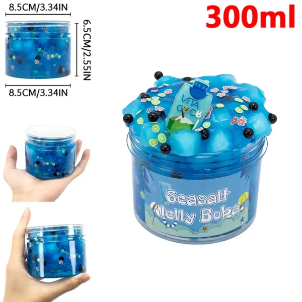 Crunchy Slime Kit Super Soft And Non-Sticky Jelly