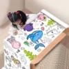 Animal Canvas Children's Coloring Paper Roll
