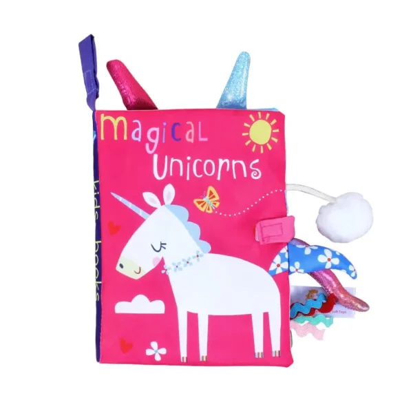 Soft baby Books Toys - 3D senssory Crinkle