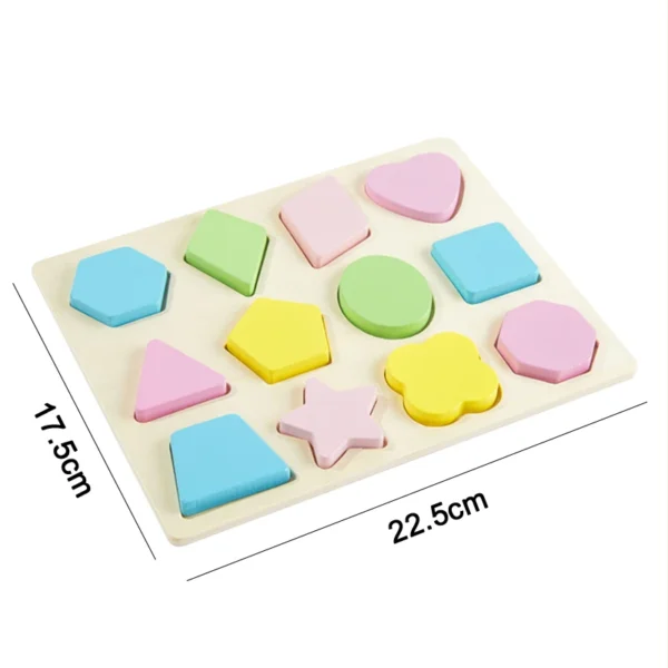 Montessori 3D Puzzles Early Learning toys