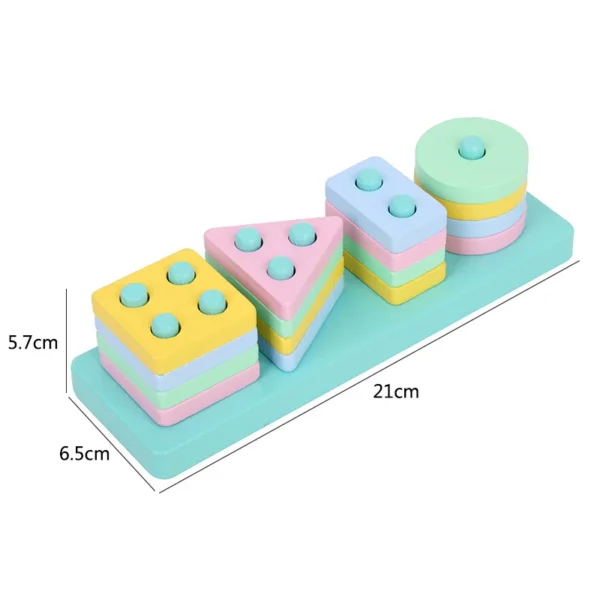 Montessori 3D Puzzles Early Learning toys