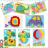 Plush Ball Painting Stickers Creative DIY Handmade Material