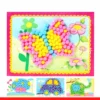 Plush Ball Painting Stickers Creative DIY Handmade Material