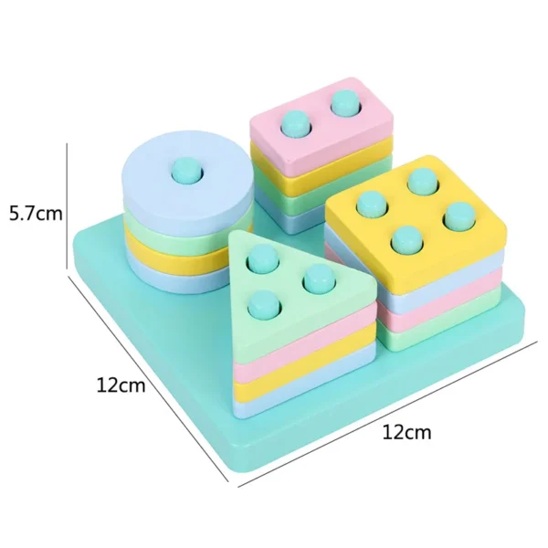 Montessori 3D Puzzles Early Learning toys