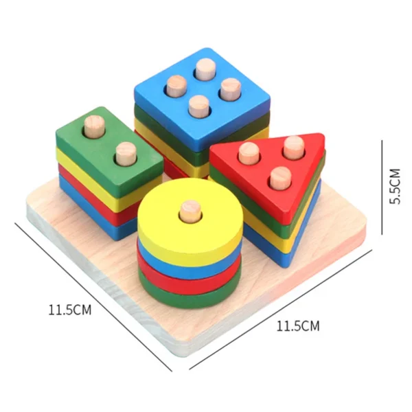 Montessori 3D Puzzles Early Learning toys