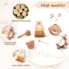 Montessori Wooden Musical Instruments Set