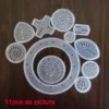 Interlocking Gears Wheels Geometric Ruler Drawing Accessories