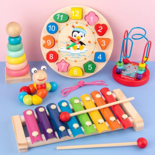 Montessori 3D Puzzles Early Learning toys