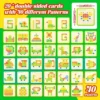 Montessori Wooden Mosaic Puzzle – 120-Piece Creative Shape Learning Set