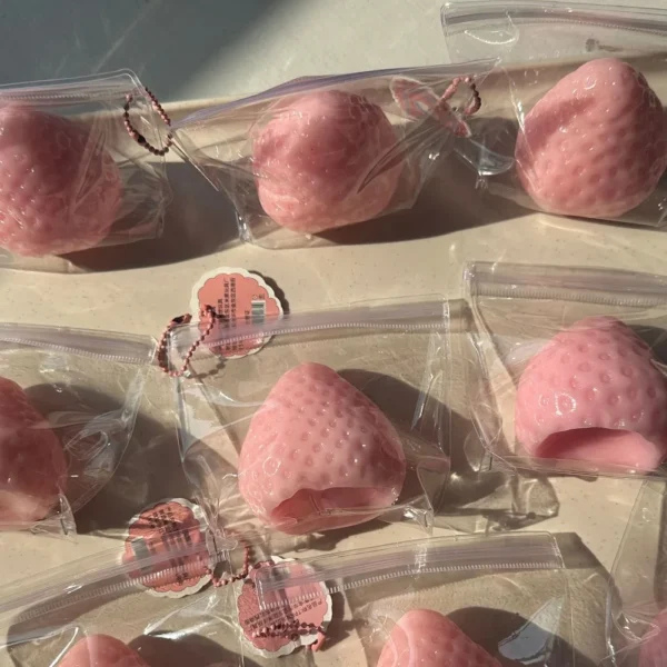 Strawberry Taba Squishy Fidget Toy